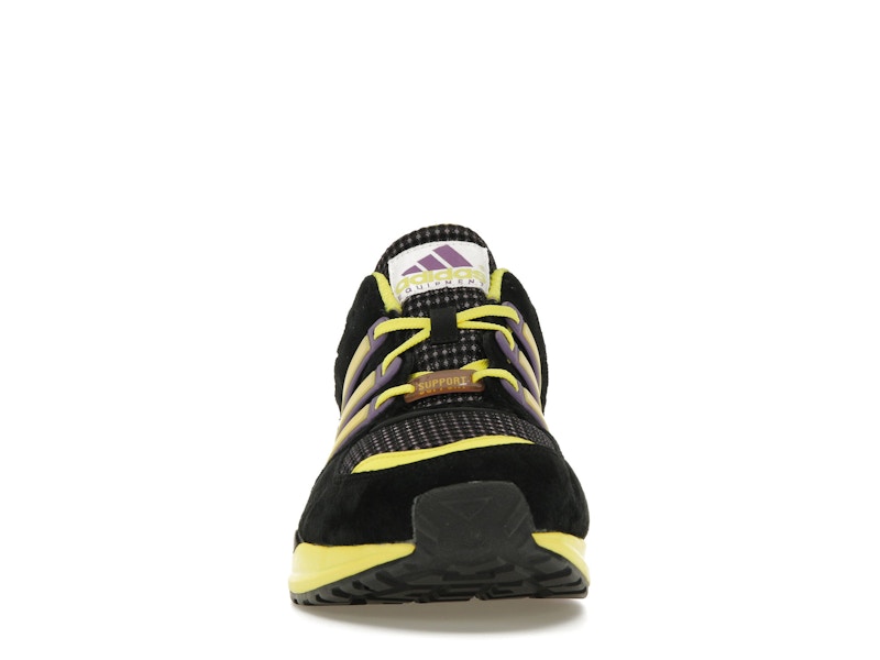 adidas EQT Support Running Black Lemon Purple