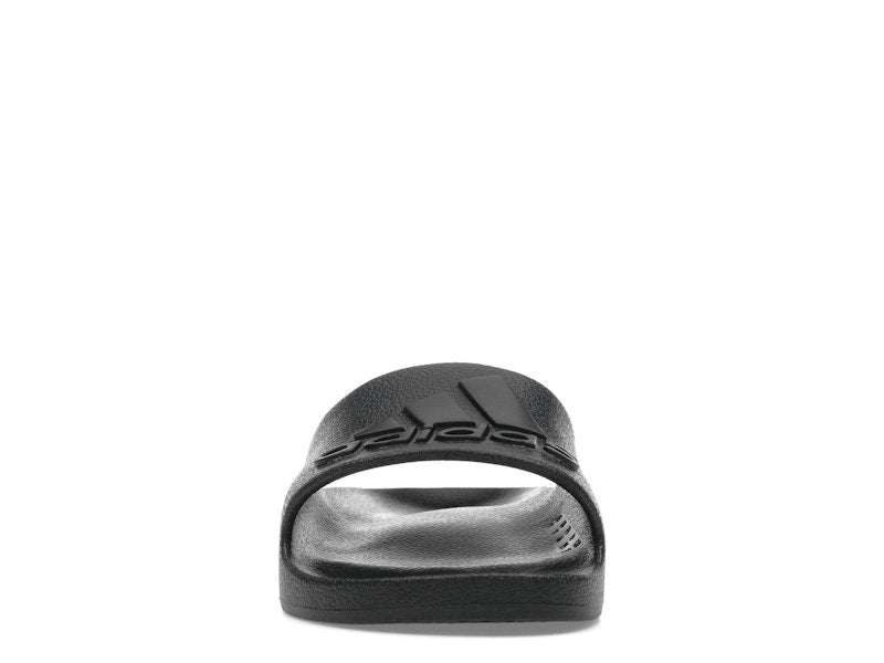 adidas Adilette Aqua Slides Core Black Logo