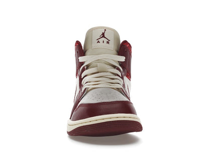Jordan 1 Mid SE Tiki Leaf Team Red (Women's)