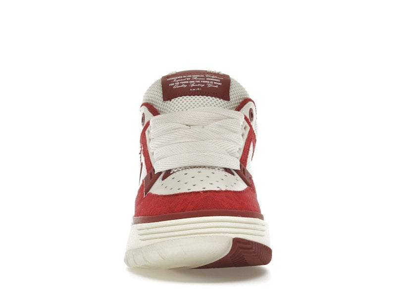 AMIRI MA-1 Deep Red Quad Monogram Print
