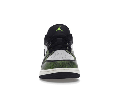 Jordan 1 Low Wear Away Electric Green (GS)