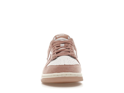 Nike Dunk Low Rose Whisper Gold Mini Swoosh (Women's)