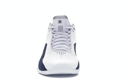 Nike Shox BB4 White Silver Navy