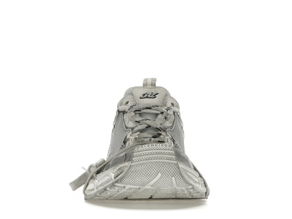 Balenciaga 3XL White Silver Summer Mesh
