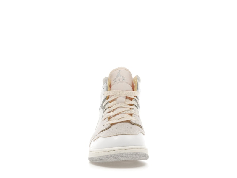 Jordan 1 Mid SE Craft Inside Out White Grey (GS)