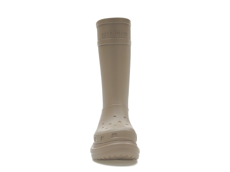 Balenciaga x Crocs Boot Beige Rubber