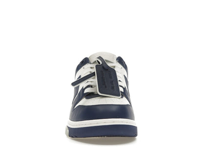 OFF-WHITE Out Of Office OOO Low Tops White Royal Blue