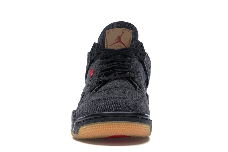 Jordan 4 Retro Levi's Black (GS) (Blank Tag)