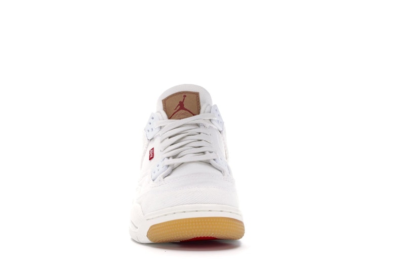 Jordan 4 Retro Levi's White (GS) (Levi's Tag)