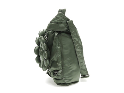 Takashi Murakami x PORTER 2Way Helmet Bag Sage Green