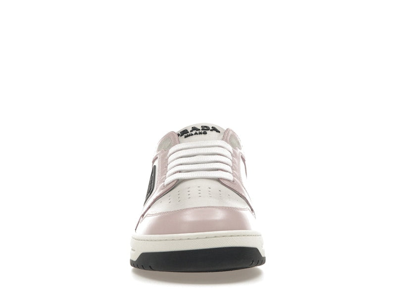 Prada District Sneaker White Pink Perforated Leather (Women's)