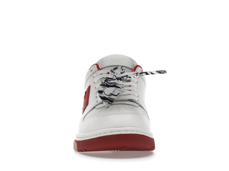 OFF-White Out of Office White Red