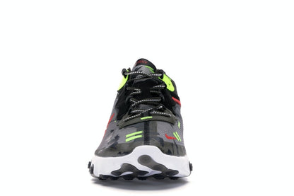 Nike React Element 87 Medium Olive Bright Crimson