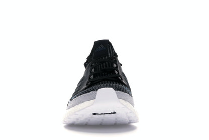 adidas Ultra Boost 19 Core Black Grey Six Shock Cyan