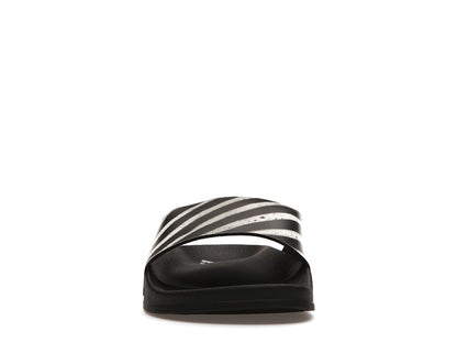 Off-White Spray Stripes Slides Black