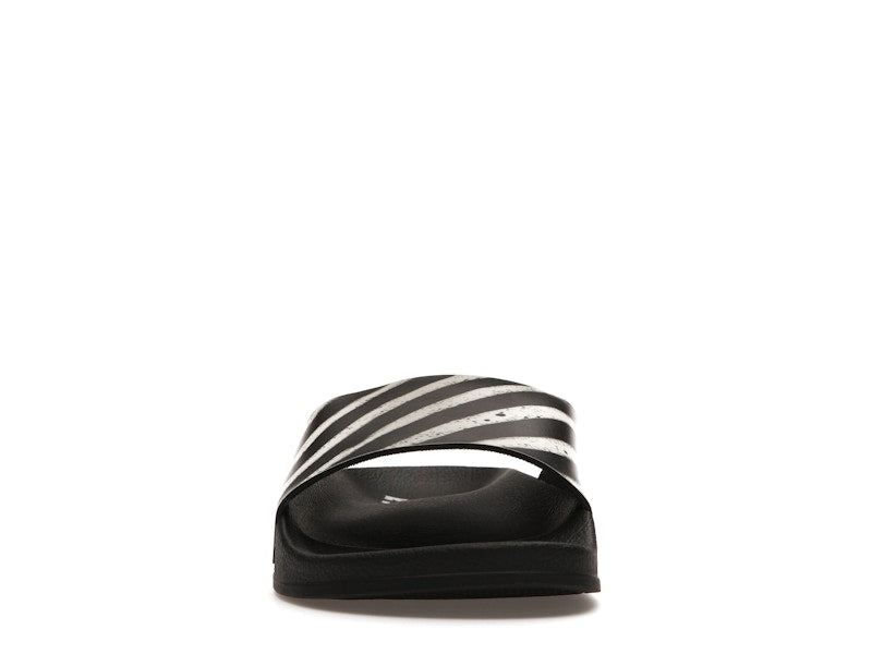 Off-White Spray Stripes Slides Black