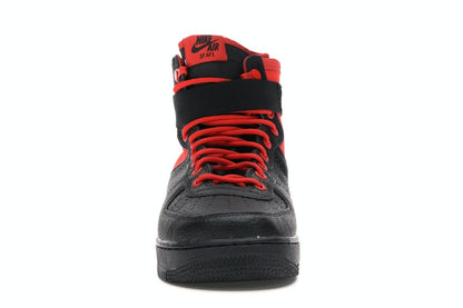 Nike SF Air Force 1 Mid Habanero Red Black
