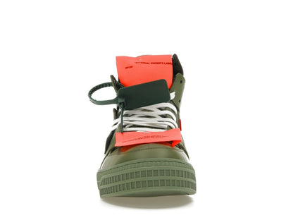 OFF-WHITE Off Court 3.0 Military Green Fuschia