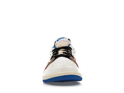 Jordan 1 Retro Low OG SP Fragment x Travis Scott Sail Military Blue (PS)