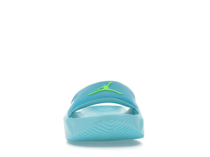 Jordan Franchise Slide Chlorine Blue Copa Electric Green