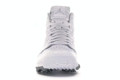 Jordan 1 Retro Golf Cleat White Metallic