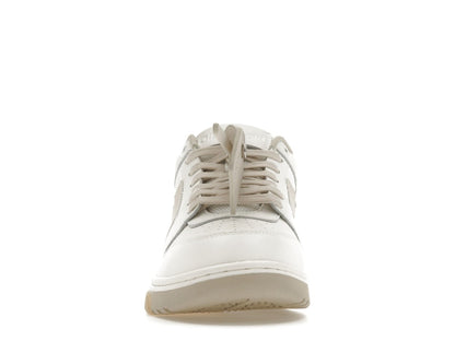 OFF-WHITE Out Of Office OOO Low Tops White Beige