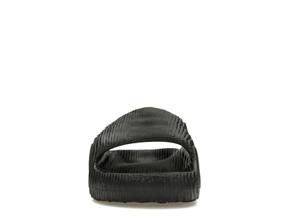 adidas Adilette 22 Slides Black Scarlet