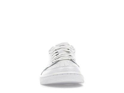 Jordan 1 Retro Low Swooshless Triple White (2025)