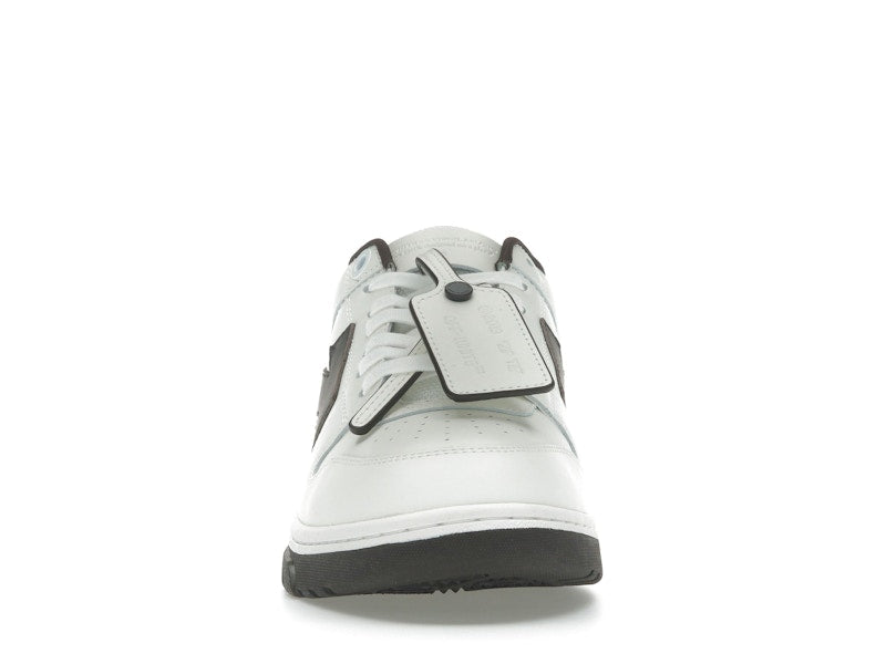 OFF-WHITE Out Of Office OOO Low Tops White Brown