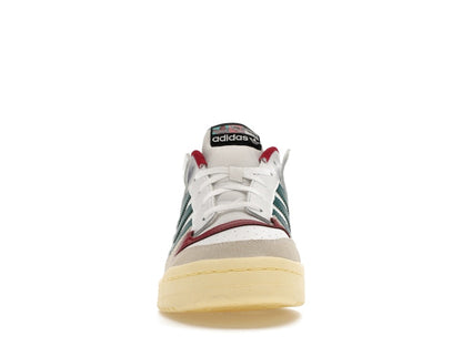 adidas Forum Low White Teal Burgundy