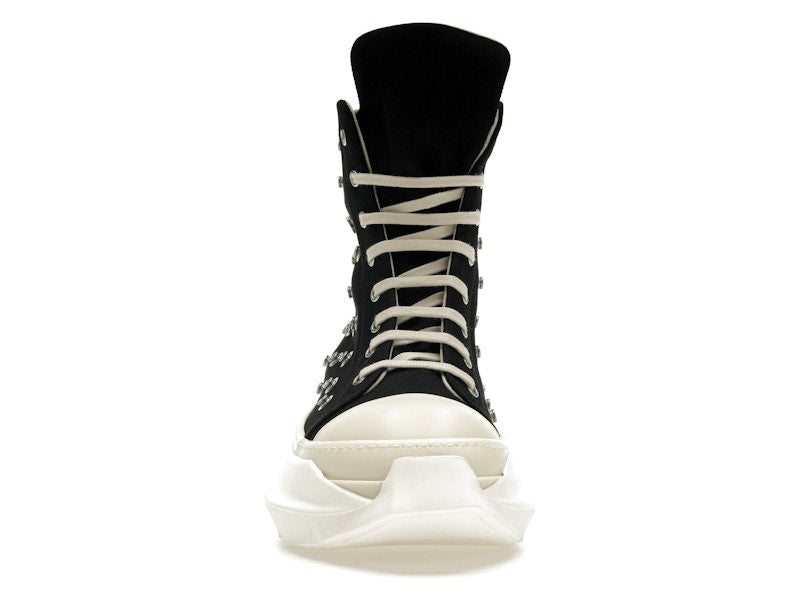Rick Owens DRKSHDW Abstract Sneaks Studded Eyelets Black Milk