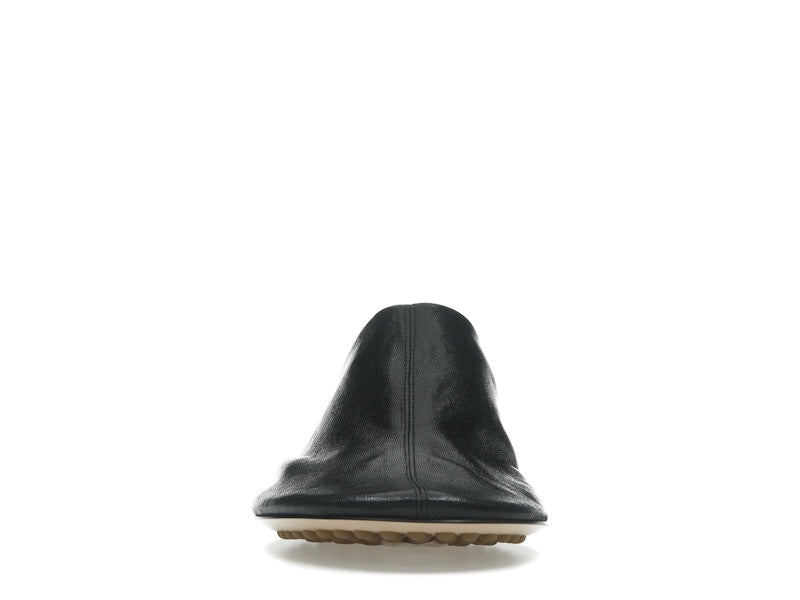 Bottega Veneta Leather Dot Sock Slippers Black (Women's)
