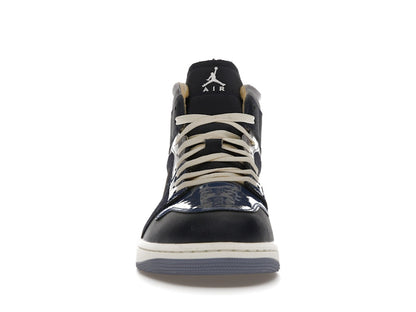 Jordan 1 Mid SE Craft Obsidian French Blue Ashen Slate White