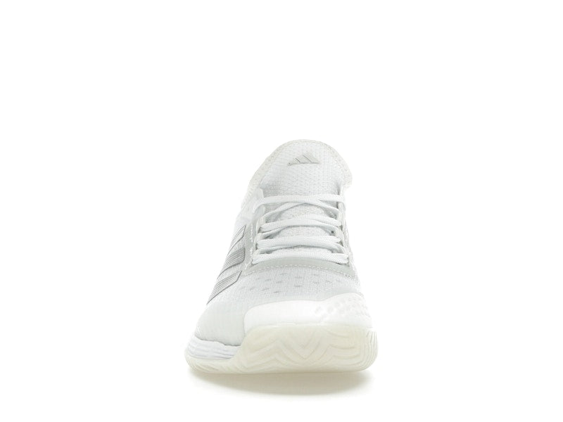 adidas Adizero Ubersonic 4.1 Cloud White Silver Metallic Grey (Women's)