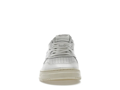 Autry Medalist Leather Low White