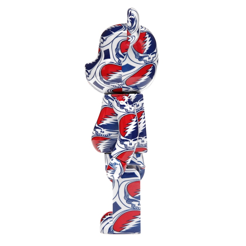 Bearbrick x Grateful Dead (Steal Your Face) 100% & 400% Set