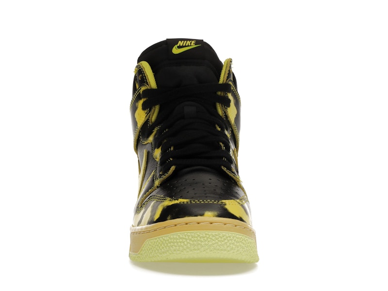 Nike Dunk High 1985 SP Yellow Acid Wash