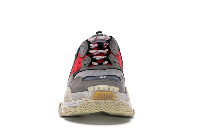 Balenciaga Triple S Grey Red Blue (2018 Reissue)