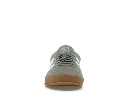 adidas Gazelle Indoor Silver Pebble Silver Green