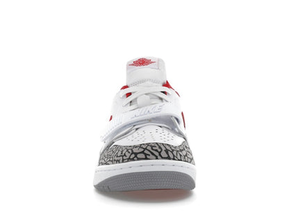 Jordan Legacy 312 Low White Cement Gym Red (Women's)