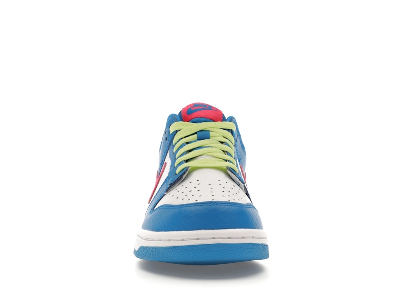 Nike Dunk Low Photo Blue White Light Lemon Twist Hyper Pink (GS)