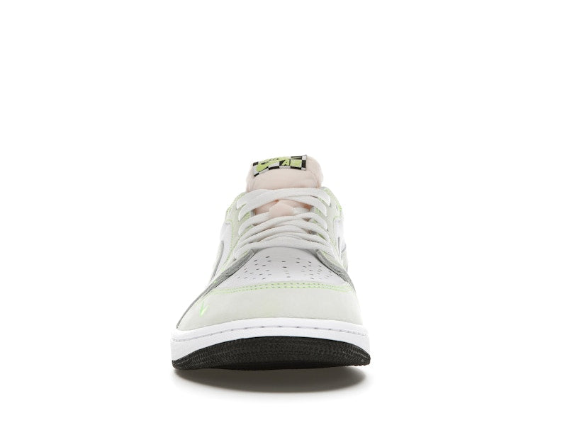 Jordan 1 Retro Low White Ghost Green Black