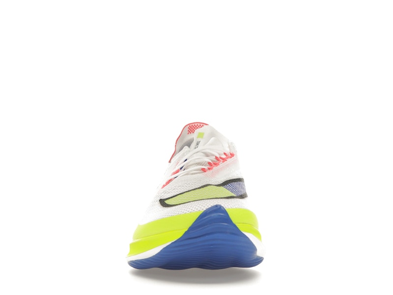 Nike ZoomX Streakfly Premium White Volt Racer Blue