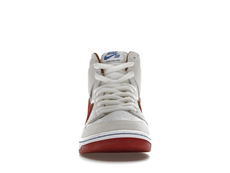 Nike SB Dunk High Sail Bright Crimson