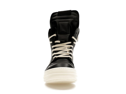Rick Owens Luxor Geobasket Black Milk