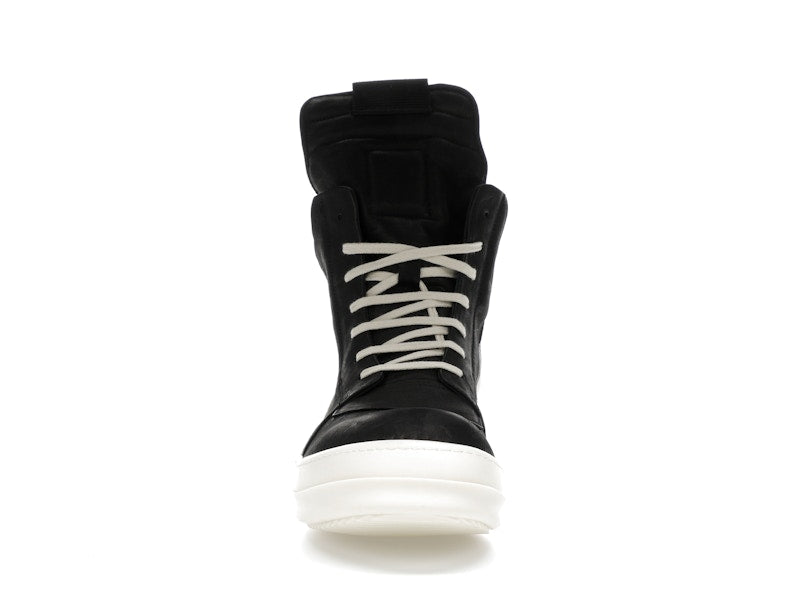 Rick Owens Geobasket High Black Milk