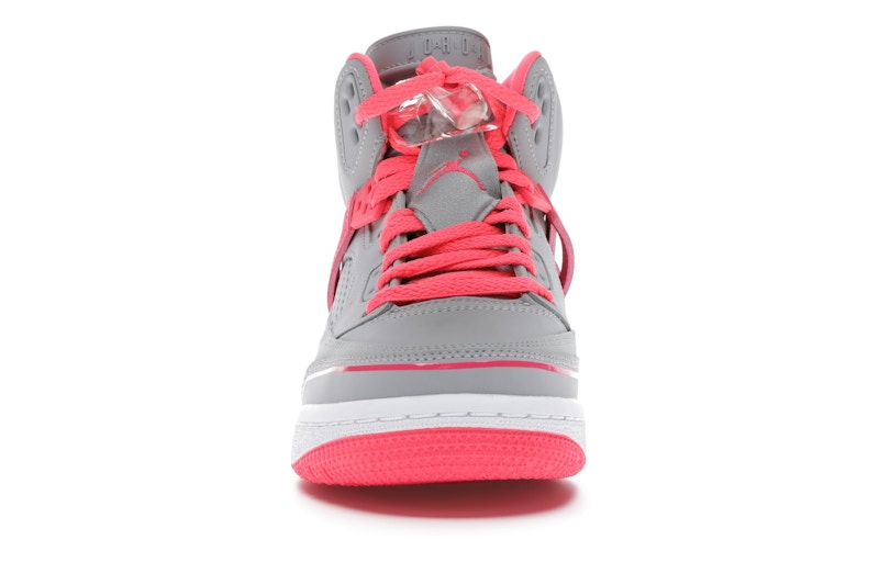 Jordan Spizike Wolf Grey Racer Pink (GS)