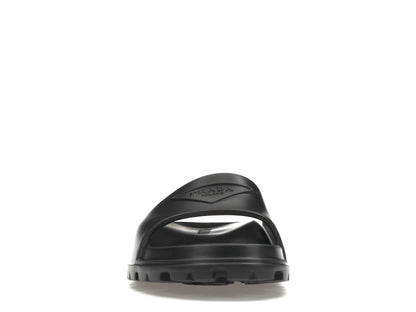 Prada Rubber Slides Black (Men's)