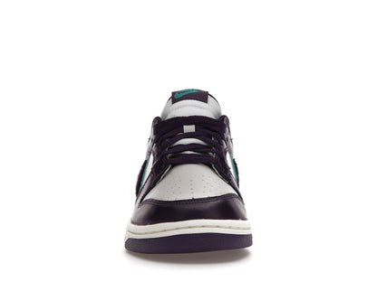Nike Dunk Low Chenille Swoosh Sail Grand Purple