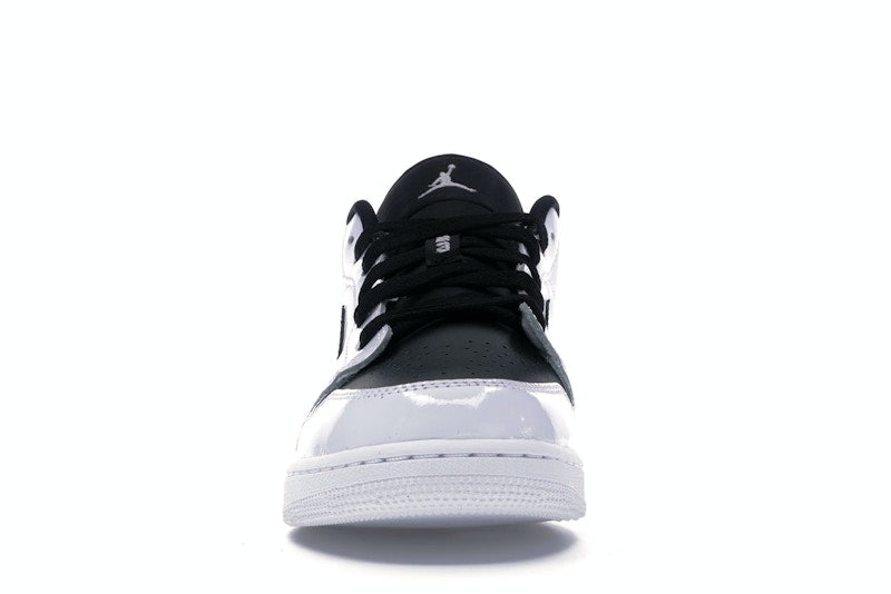 Jordan 1 Low White Black Patent (GS)